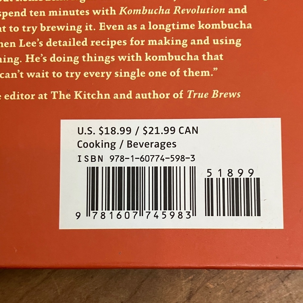 Kombucha Revolution Cookbook by - Stephen Lee & Ken Koopman - Picture 2 of 16